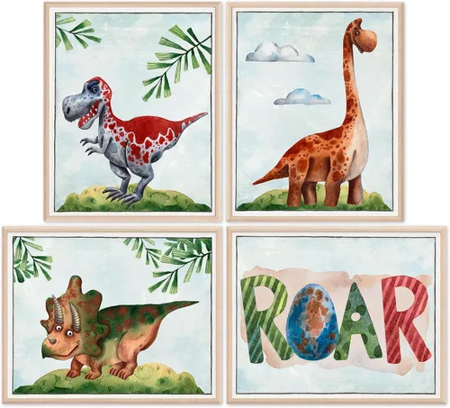 Vista 15 de Always Be Yourself Unless You Can Be A Dinosaur - Impresión artística sin marco, 8 x 10 pulgadas, arte inspirador para habitación de niños