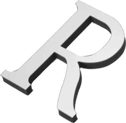 Vista 17 de PATIKIL Adhesivos de pared de acrílico 3D con letras S autoadhesivas para decoración del hogar, letrero artístico, para bricolaje, decoración