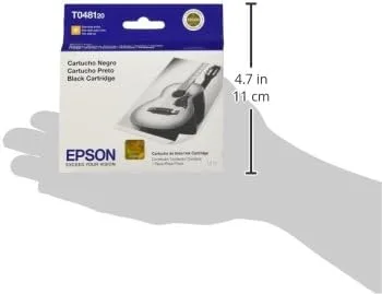 Vista 3 de Epson T048 48, cartucho para impresora de chorro de tinta, Negro