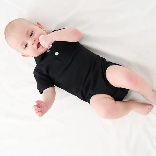 Vista 136 de pureborn Mameluco de algodón súper suave para bebés niños y niñas de 0 a 24 meses