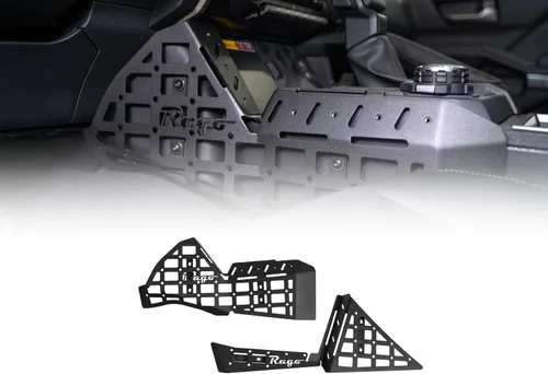 Vista 8 de Rago Fabrication Paneles de almacenamiento modulares de consola central para Toyota Tacoma 2ª generación 2005-2015 Fabricado en los Estados Unidos