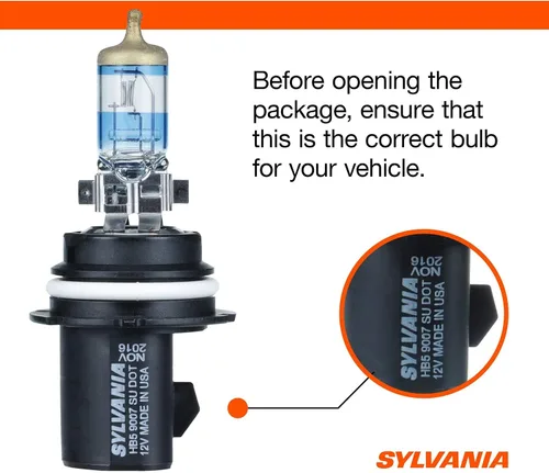 Vista 5 de SYLVANIA - 9007 SilverStar Ultra - Bombilla de faro halógeno de alto rendimiento, haz alto, haz bajo y bombilla de repuesto antiniebla, la luz más