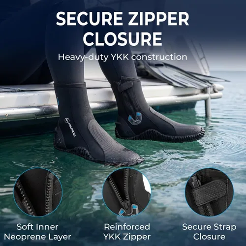 Vista 5 de Phantom Aquatics Rapido 5mm Wise Boots