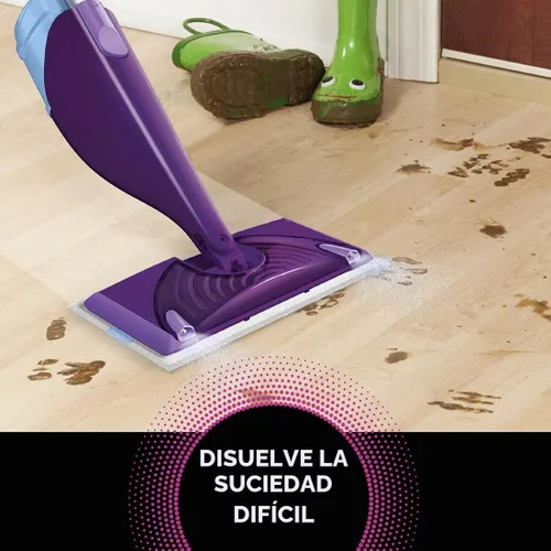 Vista 5 de Swiffer WetJet - Recambio de almohadilla de trapeador resistente, 30