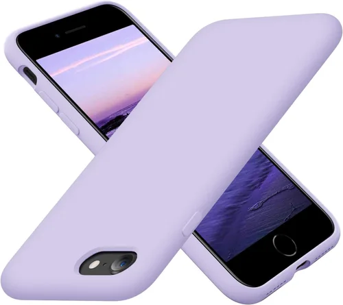 Vista 24 de Cordking Funda diseñada para iPhone SE 2022/2020, diseñada para iPhone 7 y 8, funda ultradelgada de silicona a prueba de golpes