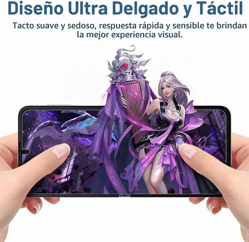 Vista 7 de Paquete de 2 protectores de pantalla para Galaxy Z Flip 4, protector de pantalla de película de hidrogel para Samsung Galaxy Z Flip 4, protector