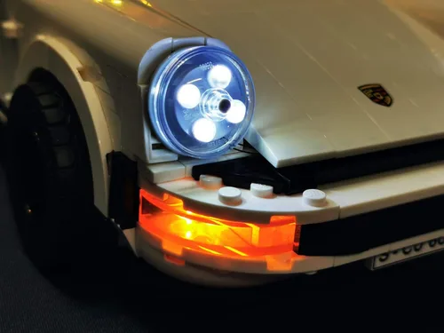 Vista 3 de Kit de iluminación LED para Lego 10295 Porsche 911 (juego de Lego no incluido)