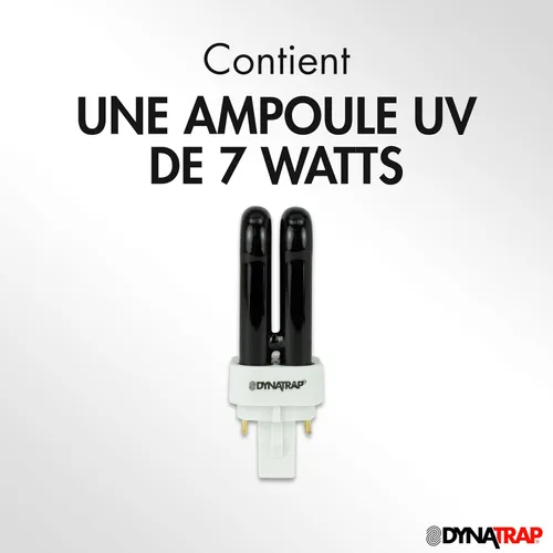 Vista 13 de Bombilla de Repuesto UV DynaTrap Para Trampas de Mosquitos Compatible con Múltiples Modelos Paquete de 2