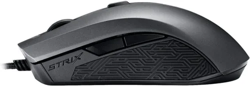 Vista 3 de ASUS Ratón óptico para juegos ROG Strix Evolve con diseño de forma configurable para un agarre ideal