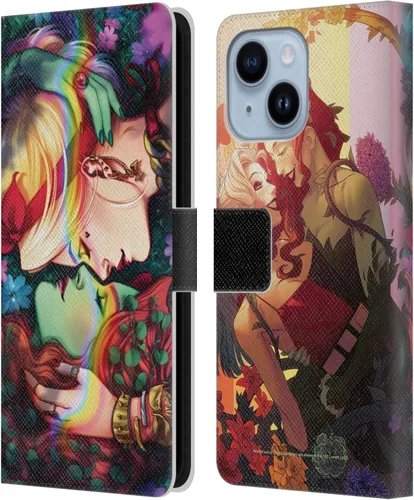 Vista 18 de Head Case Designs Officially Licensed Batman DC Comics Batman #609 Hush Gotham City Sirens Leather Wallet Case Compatible with Apple iPhone 7/8 / SE