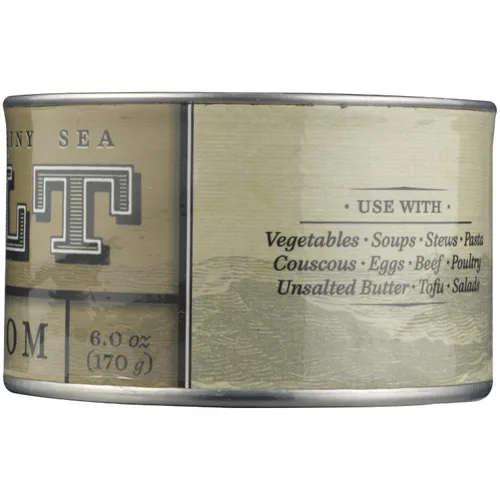 Vista 5 de BEAUTIFUL BRINY SEA Sal marina de champiñones, 4 OZ