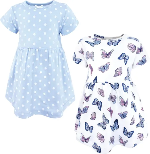 Vista 7 de Hudson Baby Vestidos de algodón para niña Bosque encantado