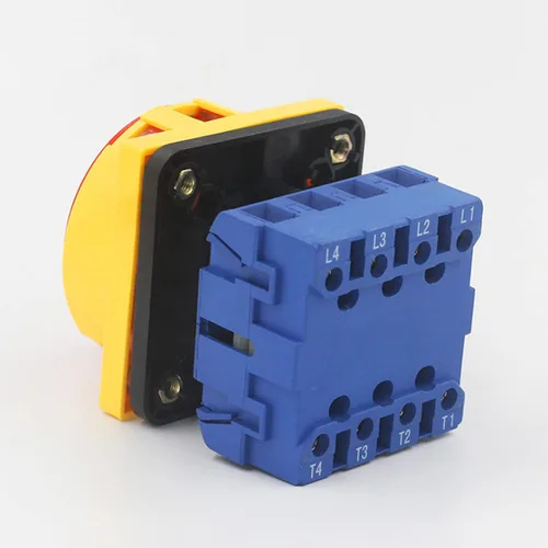 Vista 4 de Interruptor selector de cambio universal, interruptor de transferencia de energía, 2 posiciones, motor LW30-25A/4P 380V 25A, generadores de bomba