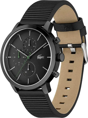 Vista 2 de Lacoste Reloj de cuarzo Replay para hombre Negro Reloj de cuarzo
