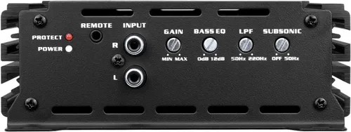 Vista 2 de DR-1200.1 1200W RMS 1 Ohm Clase D Monoblock MOSFET amplificador de coche