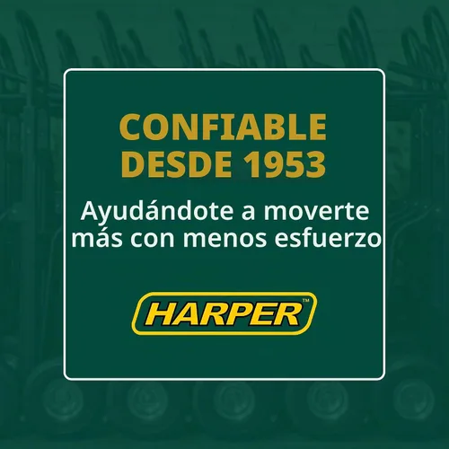 Vista 7 de Harper Trucks 6781 - Camión de mano para electrodomésticos, verde oscuro