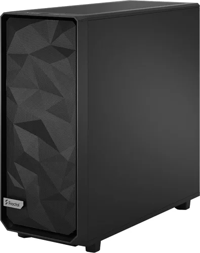 Vista 15 de Fractal Design Meshify 2 XL Negro ATX Flexible Luz Tintado de Cristal Templado Ventana Full Tower Computadora Luz TG negra