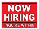 Vista 8 de NOW HIRING Inquire Within" - Adhesivo para ventana de 18 x 24 pulgadas, hacia adentro hacia afuera (10 unidades: 5 azules y 5 rojos)