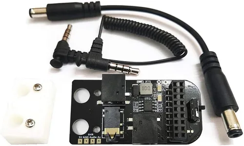 Vista 3 de Módulo 5.8G RX Puerto 3.0 Receptor Analógico 2S-4S Soporte DVR Puerto Compatible con DJI Digital FPV Gafas