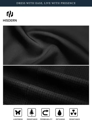 Vista 7 de HISDERN Vest 101 - Chaleco de traje ajustado para hombre con 3 bolsillos para negocios, formal, boda, baile de graduación y esmoquin casual