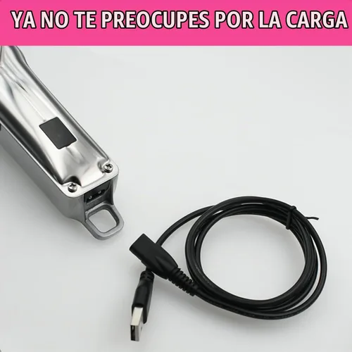 Vista 6 de Pinkind Cargador de repuesto para cortapelos Limural, cable de carga compatible con afeitadoras eléctricas Limural para hombres, cable de carga USB