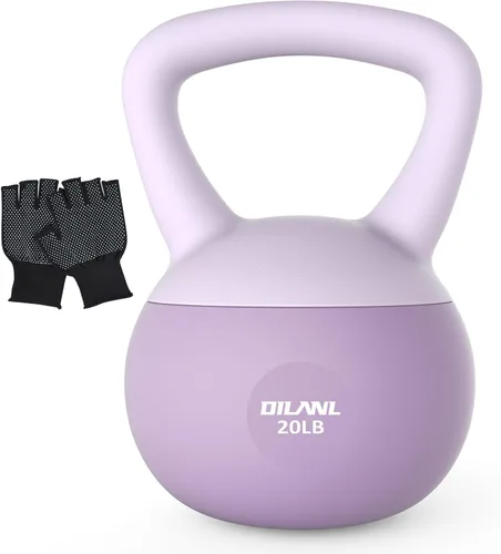 Vista 10 de Soft Kettlebell, Safe Strength Training Kettle bell, Cushioned Impact-Resistant Base and Anti-Slip Grip Weight, Kettlebells Set for Home Workouts