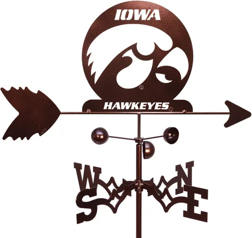 Vista 2 de SWEN Products Iowa UI Hawkeyes Hawkeye Veleta (montaje ajustable incluido)