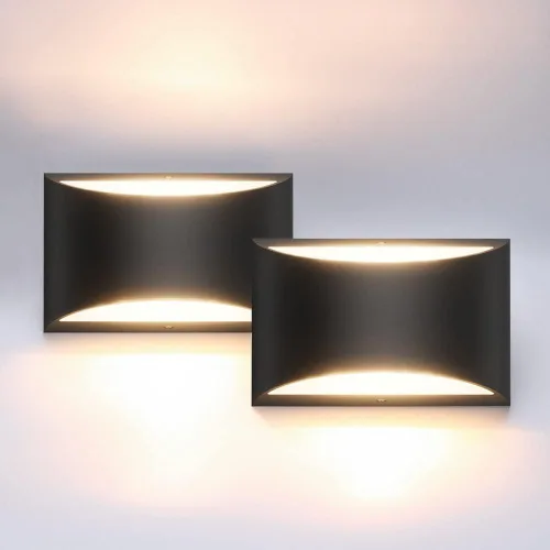 Vista 24 de Aipsun Aplique de Pared de Latón Cepillado Luces de Pared Interiores con Cableado Directo 1 Paquete Luz de Montaje en Pared Hacia Arriba y Hacia
