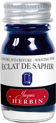 Vista 19 de Tinta para pluma estilográfica Herbin - 1 lata de 6 cartuchos - Larmes de Cassis