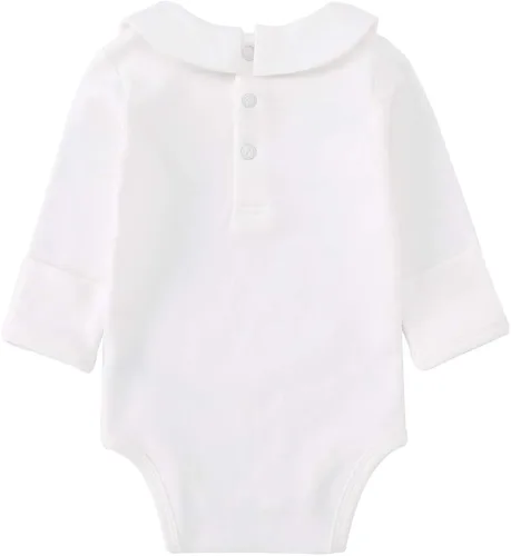 Vista 7 de pureborn Mameluco para bebé, paquete de 2 unidades, unisex, de algodón suave, de una pieza, para niños y niñas de 0 a 24 meses