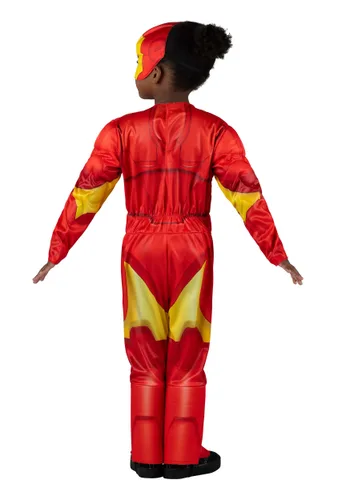 Vista 5 de Disfraz Deluxe de Iron Man para Niños Pequeños Multicolor