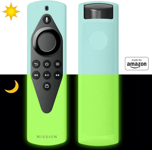 Vista 9 de Funda hecha para Amazon Remote Cover Case, para Alexa Voice Remote Lite Negro