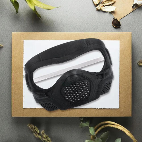 Vista 7 de Penitue Máscara de muñeca moderna y elegante, bonita máscara decorativa de muñeca con cuerda elástica, accesorios de juguetes elegantes