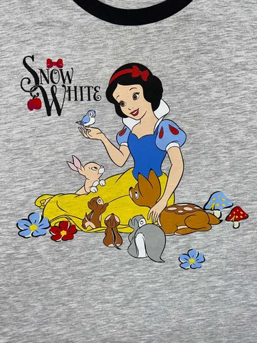 Vista 4 de Disney Camiseta de dormir para mujer, estampado de Mickey Minnie Mouse, talla única y grande