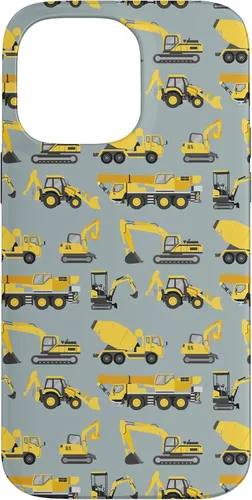 Vista 21 de Fun Construction Vehicles Truck Pattern Case for iPhone 17