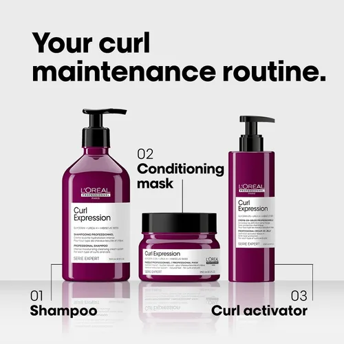Vista 6 de L'Oréal Professionnel Paris Curl Expression Set - Sin sulfatos