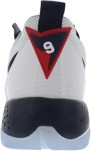 Vista 4 de Air Jordan Zoom 92 - Tenis de baloncesto para hombre, BlancoNegroRojo