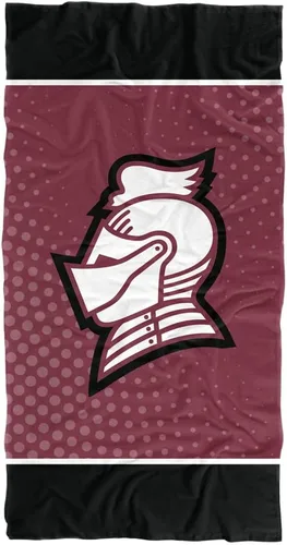 Vista 215 de LOGOVISION Manta Abilene Christian University, 30x60 Logo Dots CottonFront/PolyBackBeachTowel