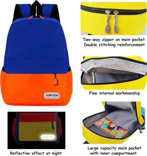 Vista 6 de Mochila infantil preescolar de 13 pulgadas para niños y niñas