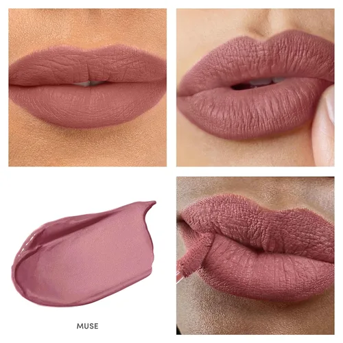 Vista 3 de jane iredale Beyond Matte Lip Fixation Lip Stain Lápiz labial líquido de larga duración con acabado mate Acondiciona y protege Vegano y libre