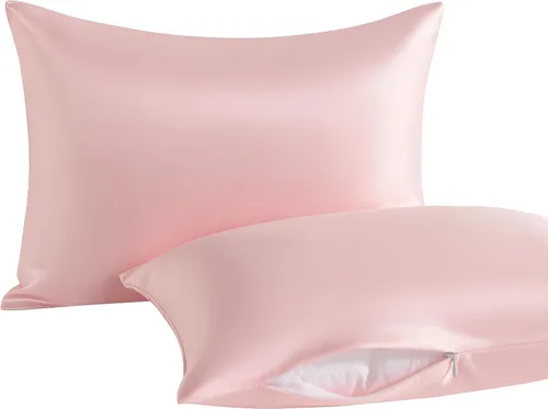 Vista 12 de NTBAY Paquete de 2 almohadas con fundas de almohada de algodón egipcio, relleno alternativo de algodón suave de 13 x 18 pulgadas, almohadas sobre
