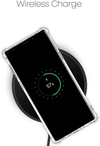 Vista 7 de GOOSPERY Funda para Galaxy Note 9, funda protectora transparente con esquinas reforzadas, a prueba de golpes, delgada, híbrida para Samsung Galaxy