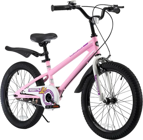 Vista 46 de RoyalBaby Kids Bike with Dual Handbrake for Beginners,12 14 16 18 20 Inch Bicycle for Boys & Girls Ages 3-10 Years