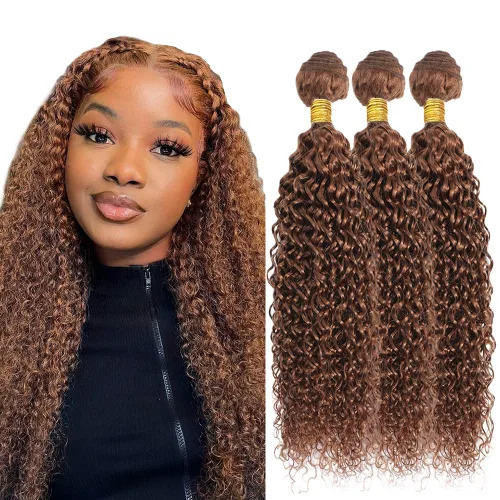 Vista 240 de 300g 1B27 Human Hair Bundles Honey Blonde Bundles Human Hair 10A Brazilian Virgin Remy Hair Extensions 8 10 12 Inch