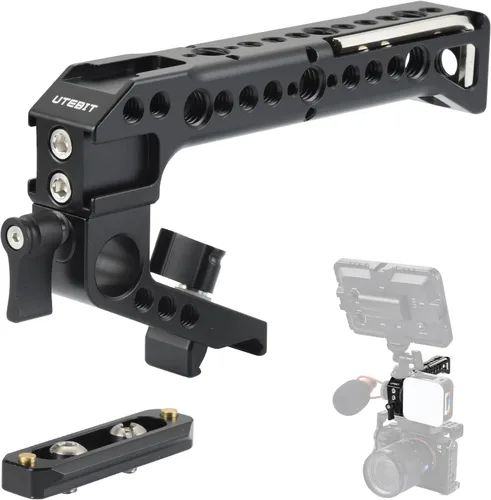 Vista 10 de UTEBIT Mango superior para cámara con pasadores de localización ARRI de 3/8