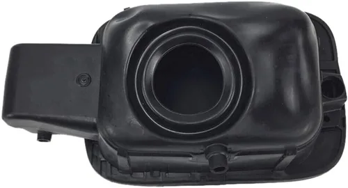 Vista 6 de Tapa de la puerta del tanque de combustible Tapa de la tapa de gas para VW Passat 2012-2018 561809857 (negro)