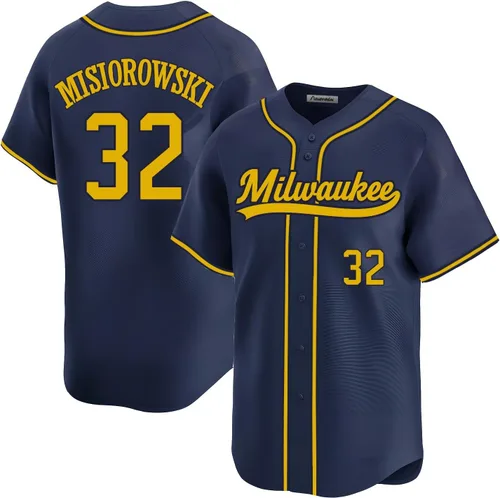 Vista 12 de Camiseta cosida de béisbol Milwaukee personalizada para hombres/mujeres/jóvenes para fanáticos de los deportes