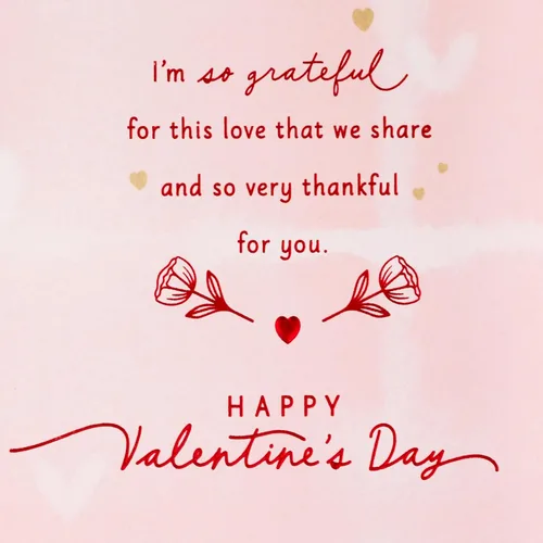 Vista 4 de Hallmark Tarjeta de San Valentín para esposa (felicidad y trabajo duro)