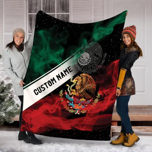 Vista 22 de Manta de México personalizada con nombre para hombres y mujeres, manta personalizada con bandera de México, manta de bandera mexicana, regalo