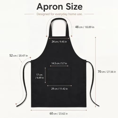 Vista 2 de Syhood Paquete de 18 delantales con babero a granel unisex liso ajustable con bolsillo para chef cocinero, manualidades, cocina, pintura (negro)